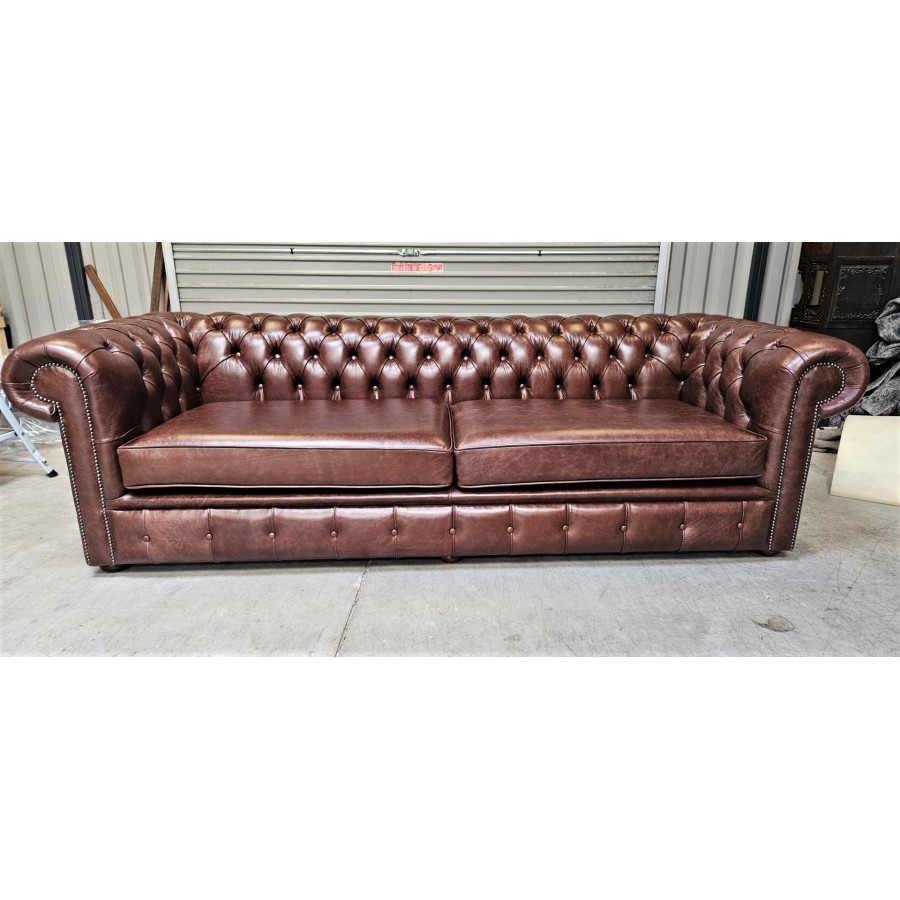 Chesterfield 4 seat Hand Dyed Hazel